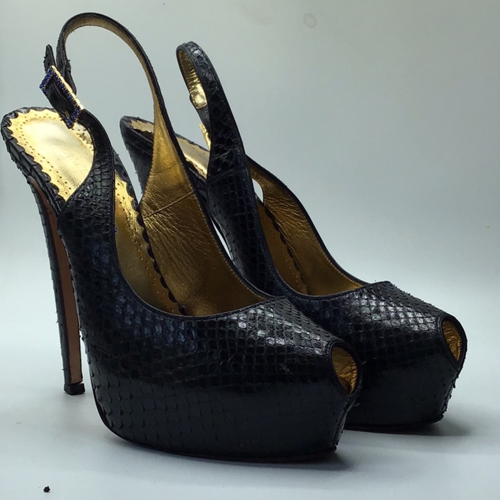 Frances Costco platform heels